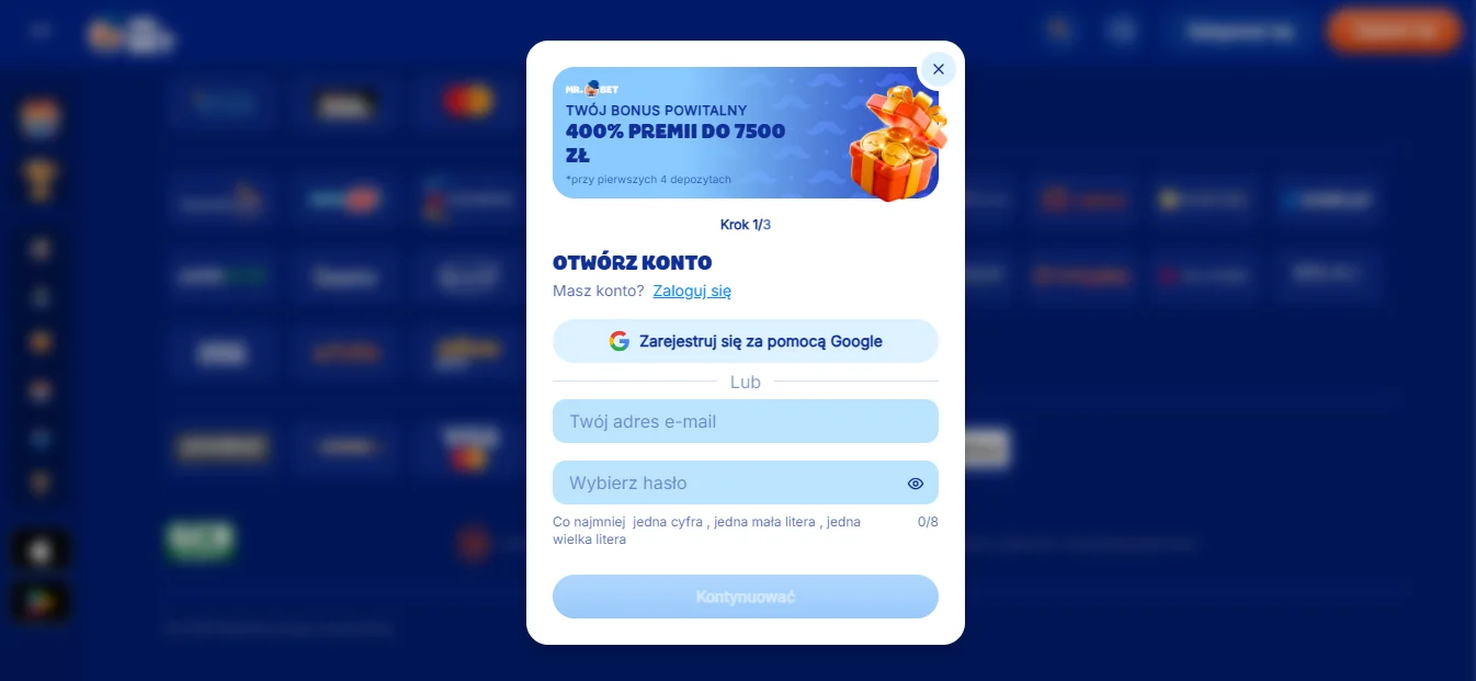 Rejestracja i Mr Bet Casino login krok po kroku z weryfikacją Rejestracja i Mr Bet Casino login krok po kroku