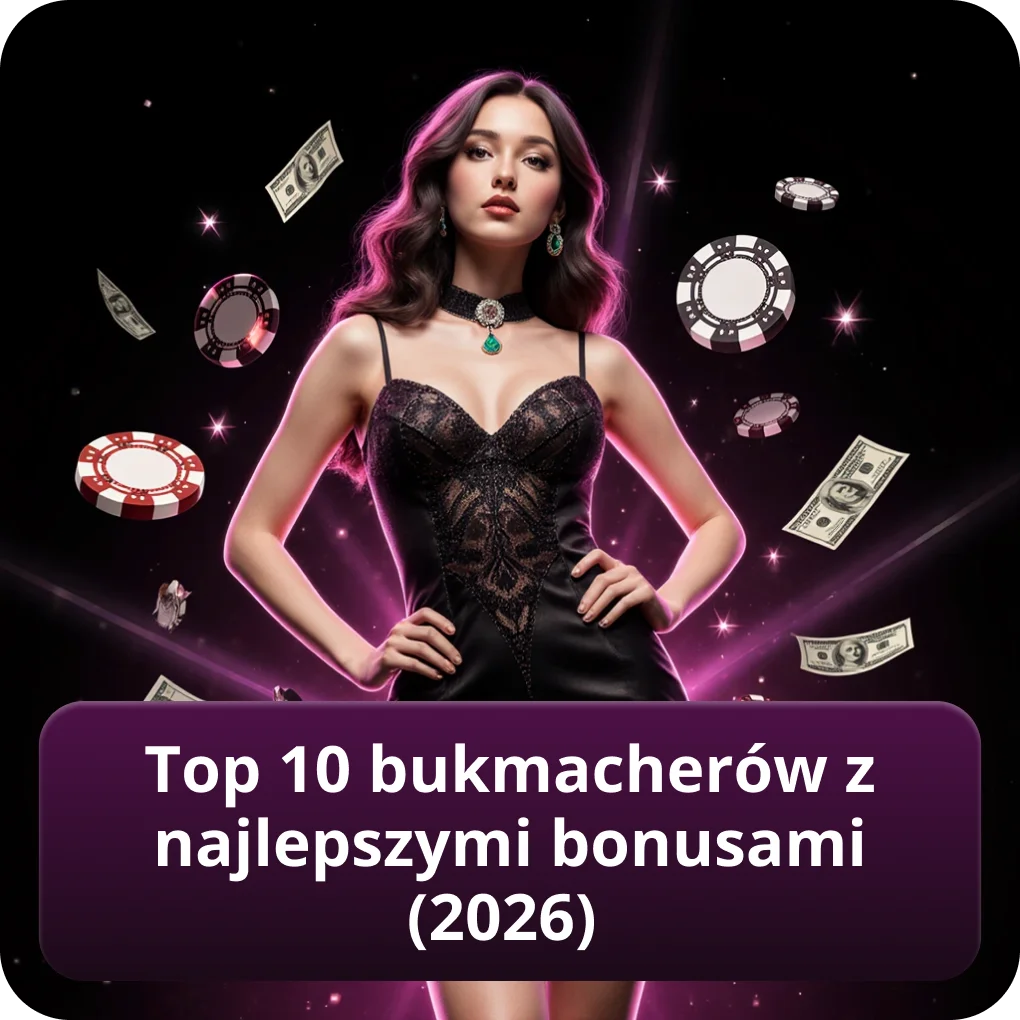 Top 10 bukmacherów z najlepszymi bonusami (2026)
