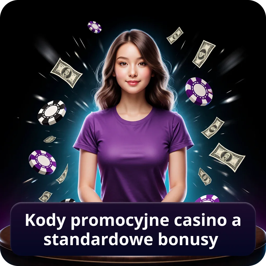 Kody promocyjne casino a standardowe bonusy