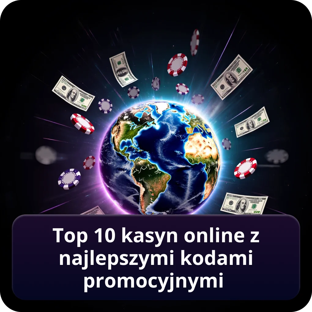 Top 10 kasyn online z najlepszymi kodami promocyjnymi