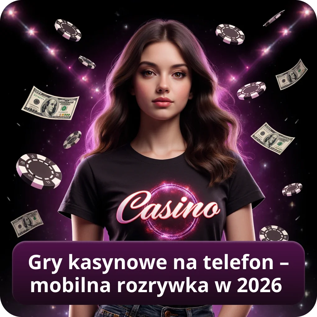 Gry kasynowe na telefon – mobilna rozrywka 2026
