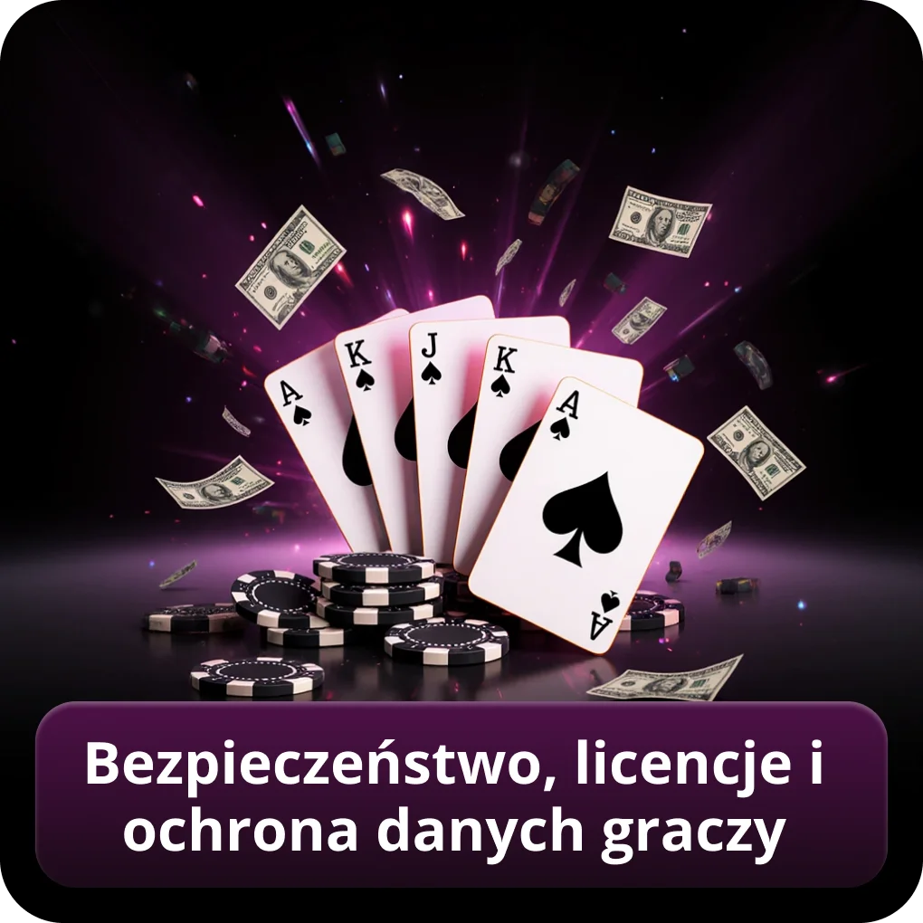 Bezpieczeństwo, licencje i ochrona danych graczy